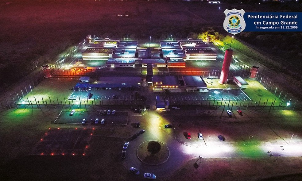 Penitenciária Federal de Campo Grande. — Foto: Reprodução