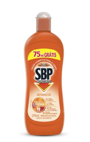 Repelente SBP Advanced em loção 175 ml