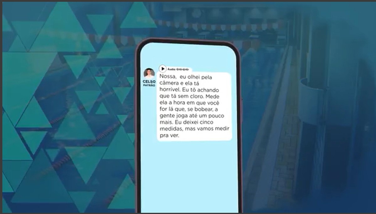 'Dá uma clorada mais forte': áudios revelam orientações de dono a funcionário de academia em que professora morreu