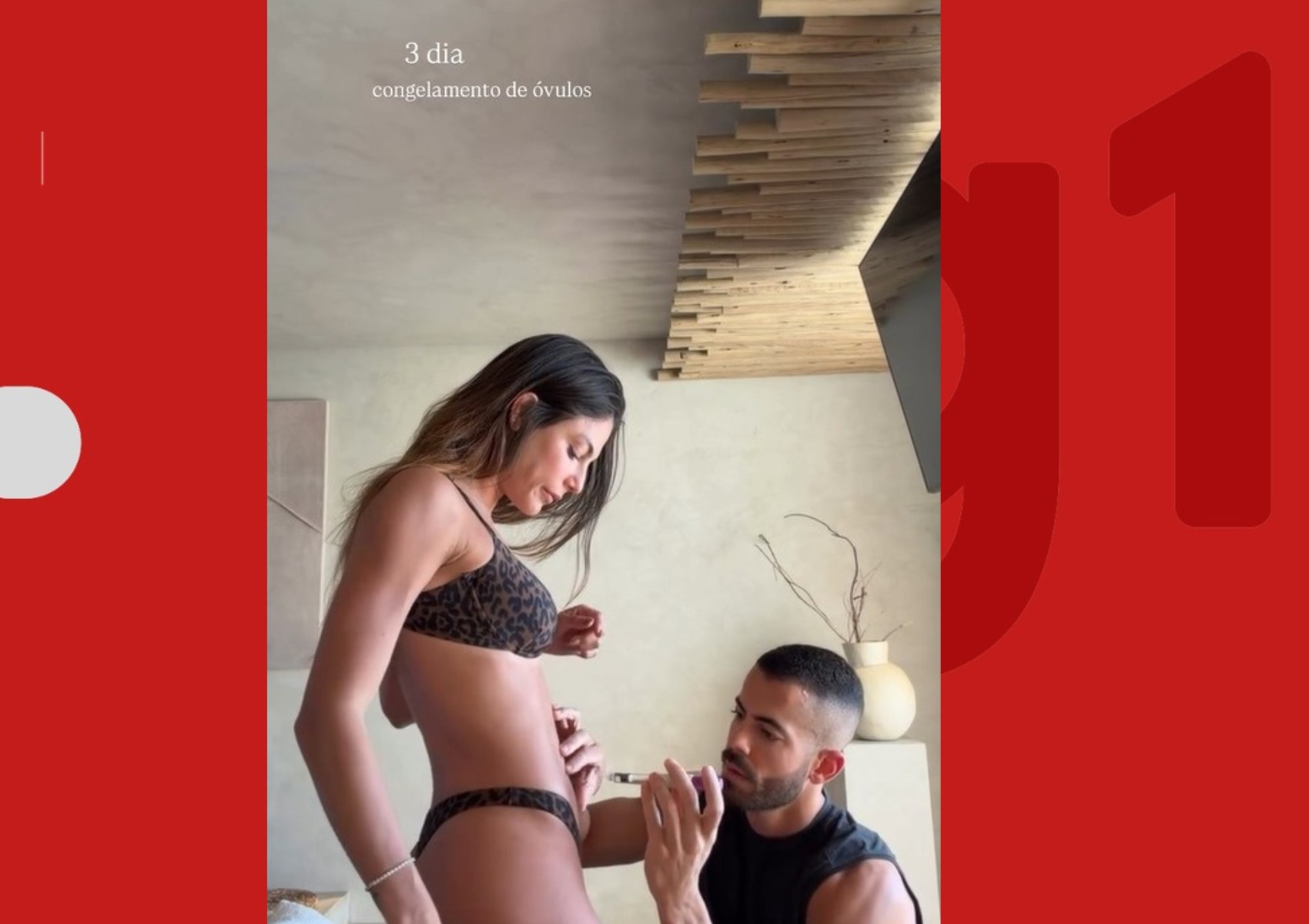 Mari Gonzalez mostra nova etapa de congelamento de óvulos com ajuda de Pipo Marques