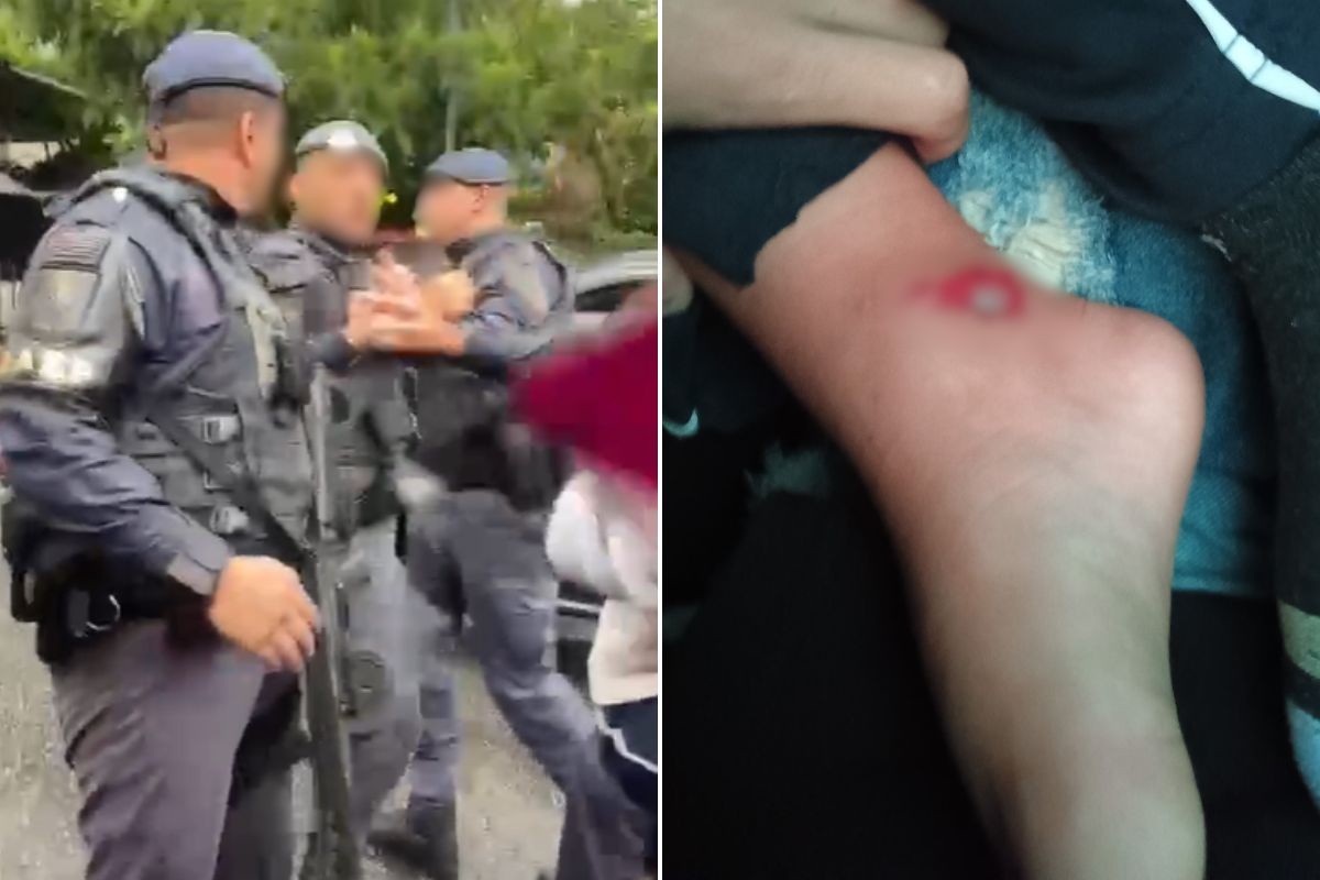 Menino de 3 anos é atropelado por viatura ao sair da creche e PM ameaça família no litoral de SP; VÍDEO