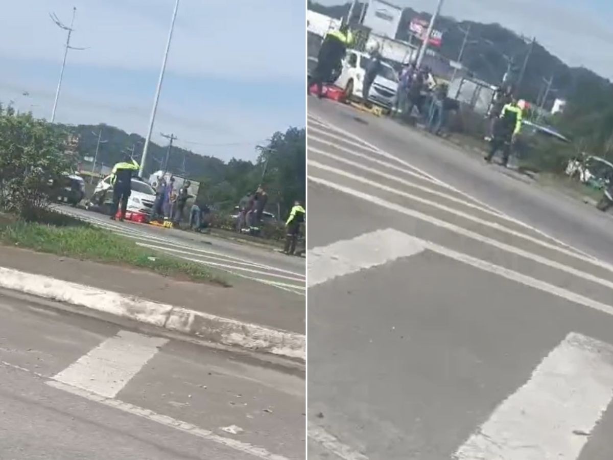 Carro capota, invade canteiro e mata jardineiro que trabalhava em Praia Grande