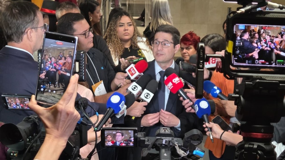 O advogado criminalista Rodrigo Faucz foi responsável pela defesa de Flordelis e atualmente integra a bancada defensiva de Jairo Souza Santos Junior, o Jairinho.. — Foto: Raoni Alves / g1 Rio