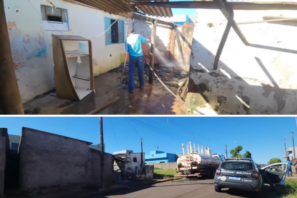 Jovem ateia fogo em madeira e incêndio atinge casa em Regente Feijó