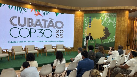 Da tragédia à inovação: Cubatão mostra sua revolução sustentável na COP30