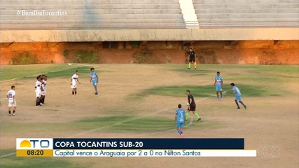 Equipe do Capital vence o Araguaia na Copa Tocantinense Sub-20