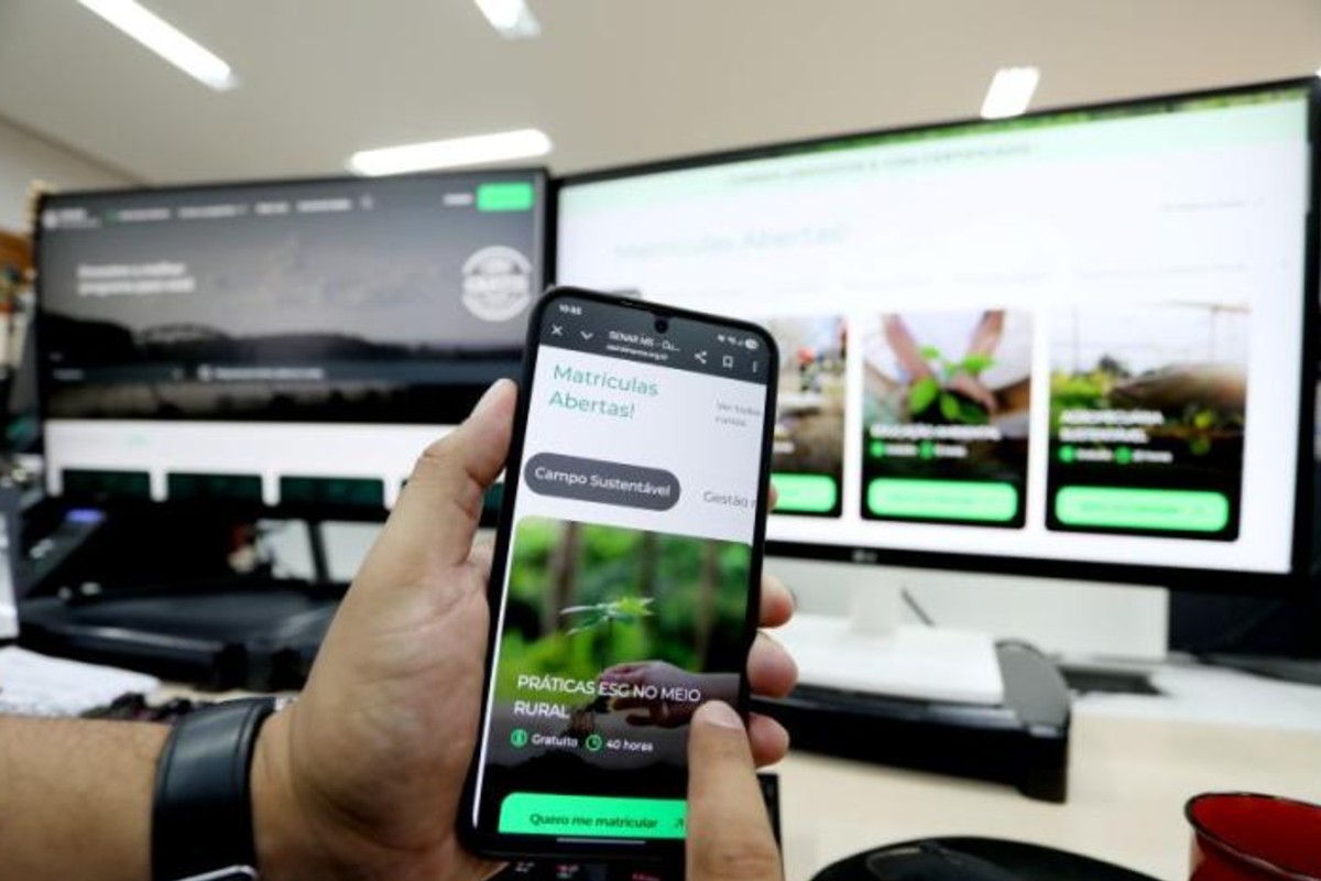 Estude de graça: plataforma EAD tem 35 cursos profissionalizantes para o agronegócio