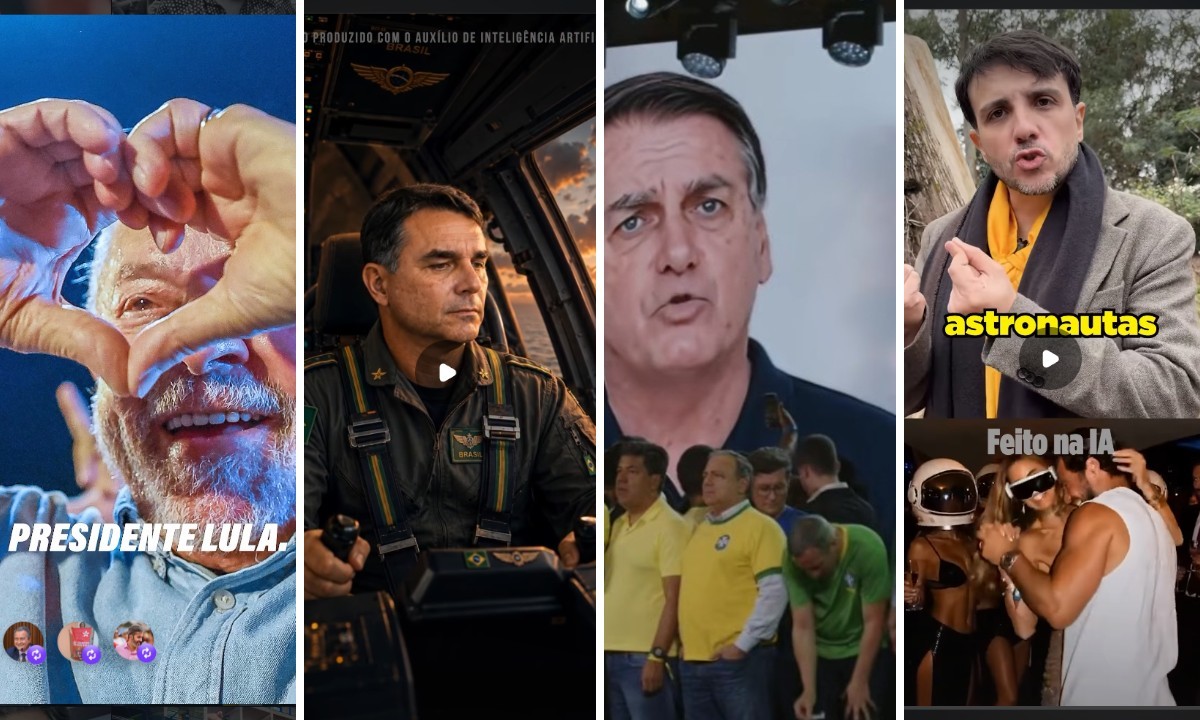 Na pré-campanha, presidenciáveis usam IA em jingles, sátiras, cenas fictícias e ataques
