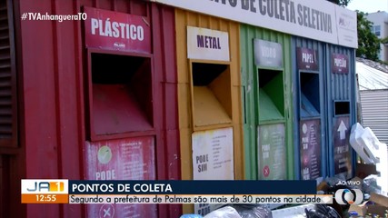 Veja os pontos de coleta de lixo em Palmas