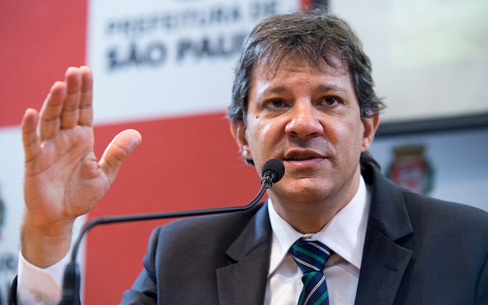 O ex-prefeito de São Paulo, Fernando Haddad,  atual ministro da Fazenda do governo Lula.  — Foto: Dario Oliveira/Código 19/Estadão Conteúdo