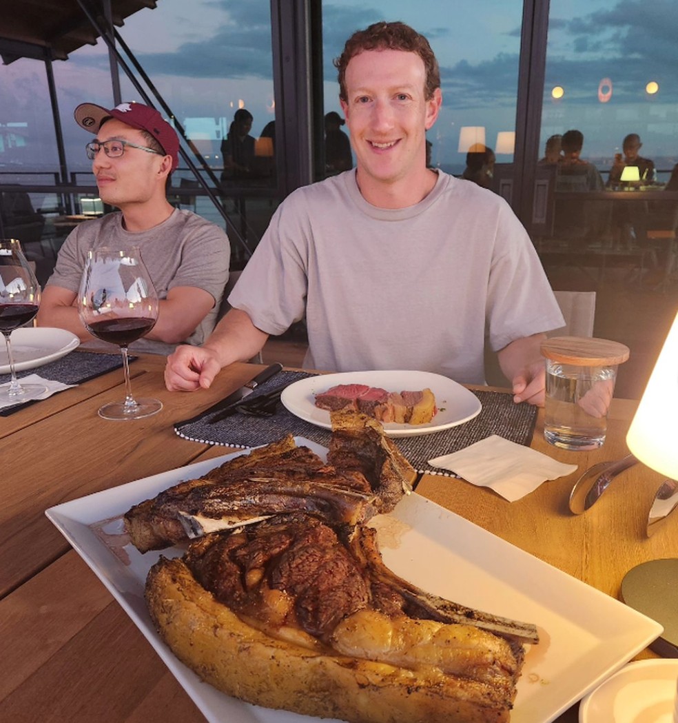 Mark Zuckerberg inicia criação de boi com a carne mais cara do mundo — Foto: Reprodução / Instagram