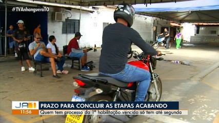 Prazo para andamento de processos para 1º habilitação termina na segunda-feira (31)