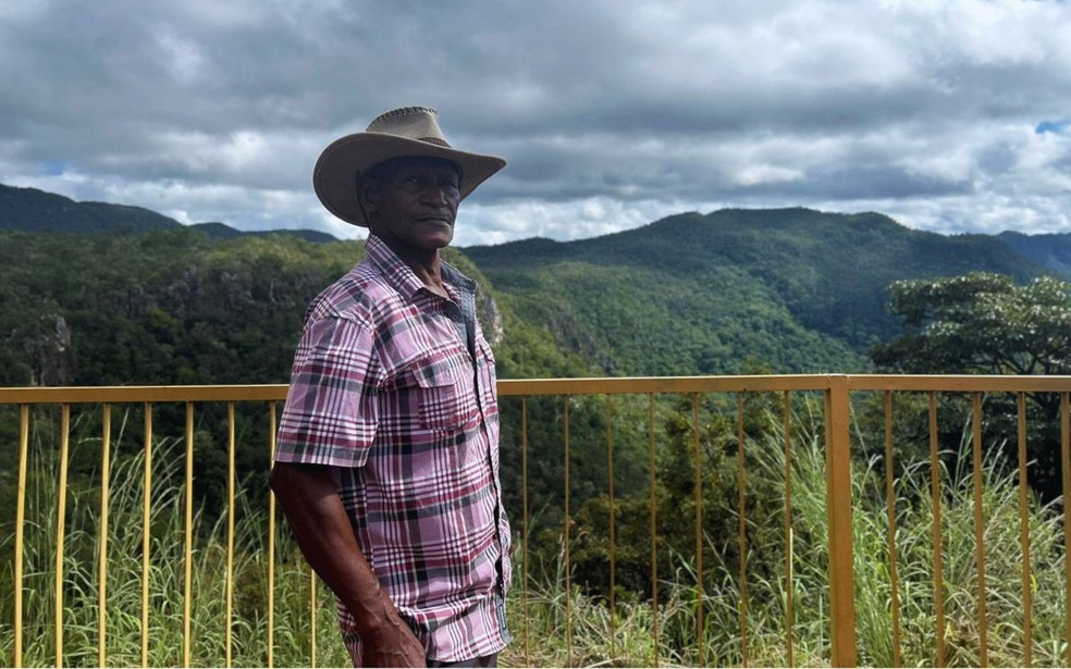 Cirilo dos Santos Rosa, liderança quilombola — Foto: Yanca Cristina/g1 Goiás