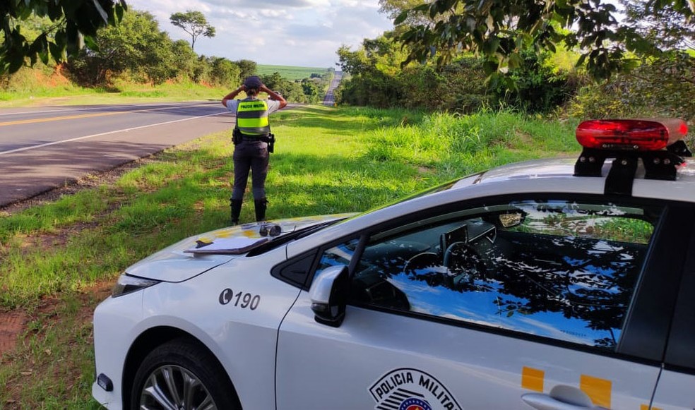 Operação Corpus Christi 2023 começou às 00h desta quarta-feira (7) nas rodovias de Presidente Prudente (SP) e região — Foto: Polícia Militar Rodoviária