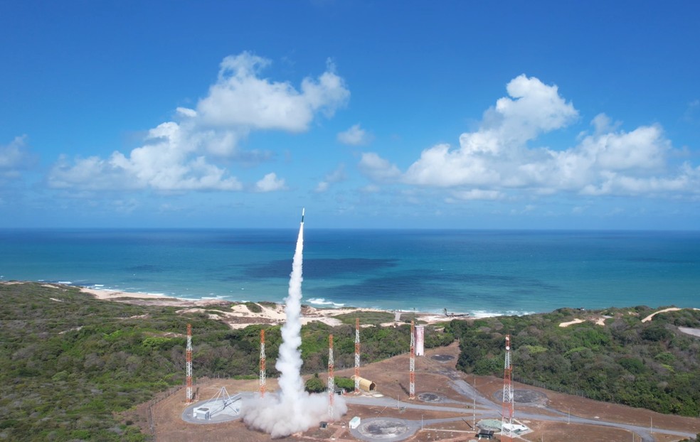 Lançamento aconteceu na Barreira do Inferno, em Parnamirim, na Grande Natal — Foto: FAB/Divulgação