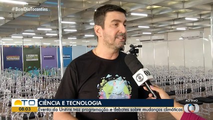 Unitins realiza debates sobre clima, ciência e tecnologia em Palmas