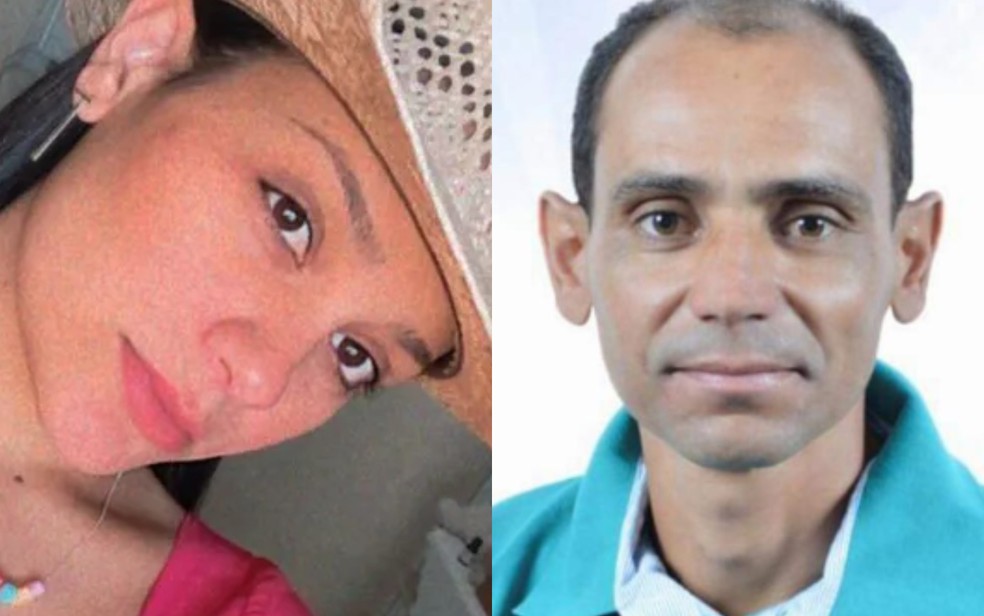 A empresária Bruna Bernardes, de 23 anos (lado esquerdo) e o pai dela Claudemar Bernardes da Silva, de 47 anos (lado direito) — Foto: Reprodução/Redes Sociais