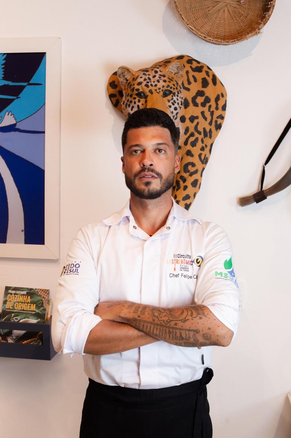 Chef Felipe Caran, corresponsável pelo concurso. — Foto: Assessoria