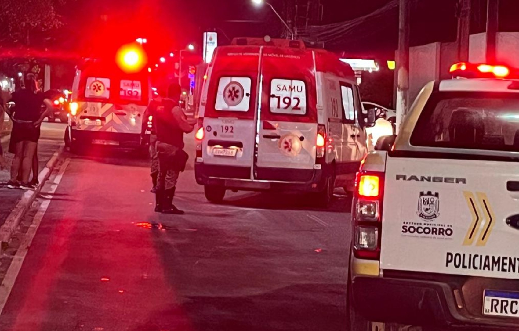Motociclista e pedestre morrem após acidente em Nossa Senhora do Socorro