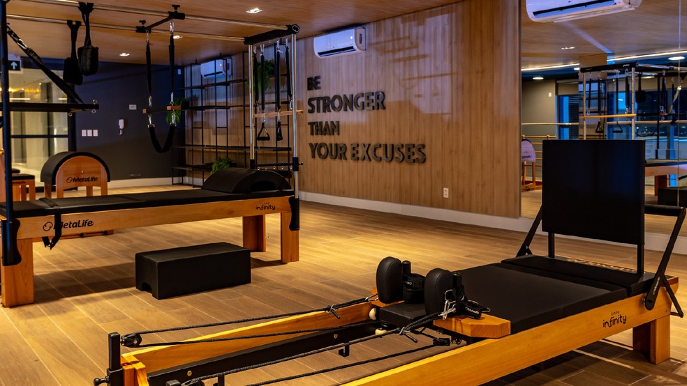 Foto espaço pilates. — Foto: Jeferson Prado Imagens