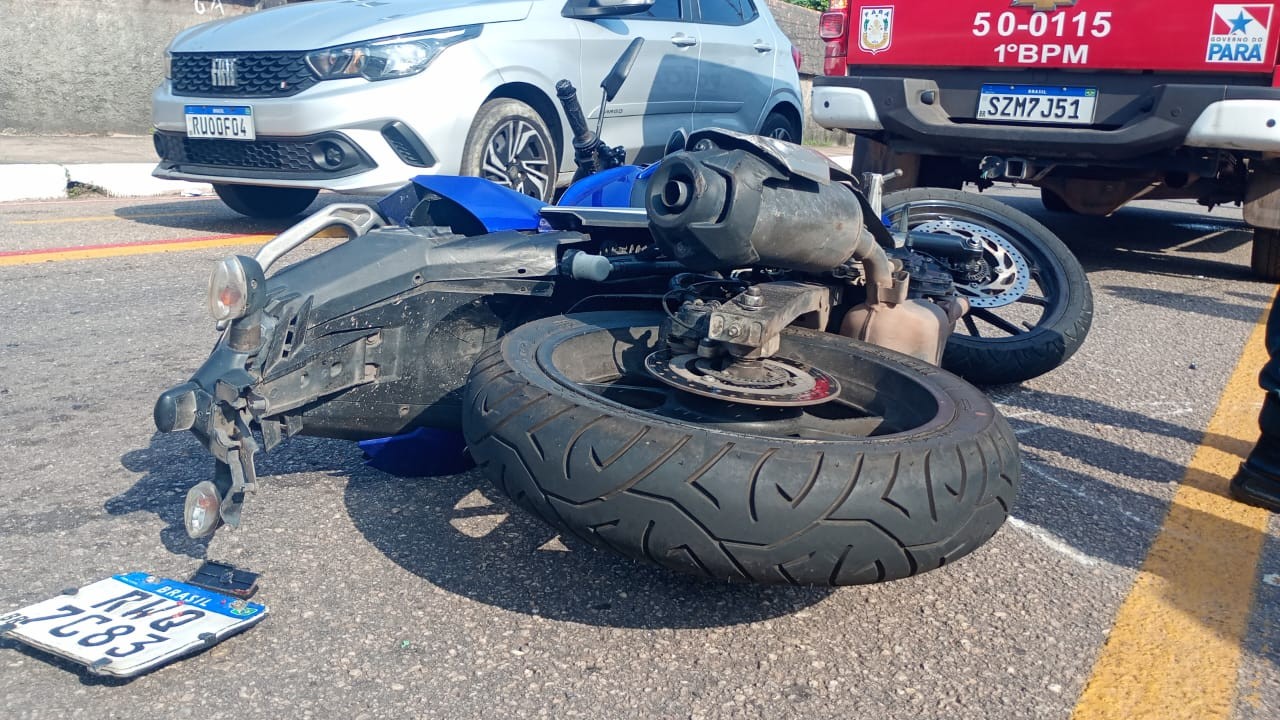Motociclista morre em acidente de trânsito em Belém  
