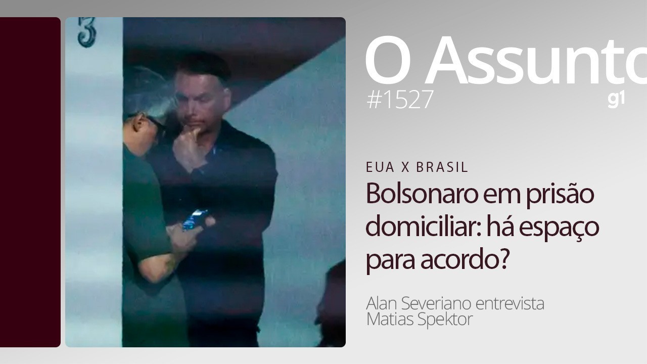 Bolsonaro em prisão domiciliar: pressões internas e externas - O Assunto #1527