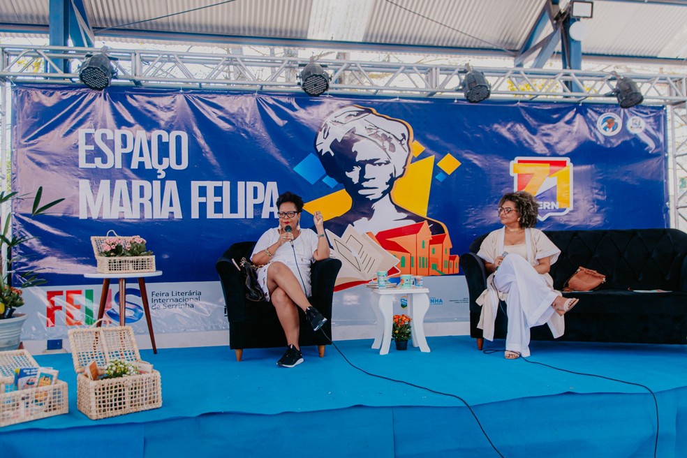 Feira Literária Internacional de Serrinha (Felis), na Bahia. — Foto: Ascom Felis