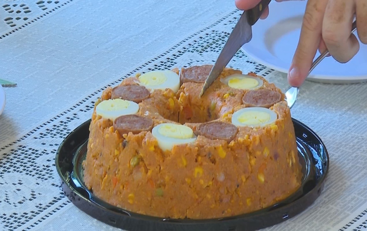 Receita Nosso Campo: aprenda a fazer um cuscuz de linguiça