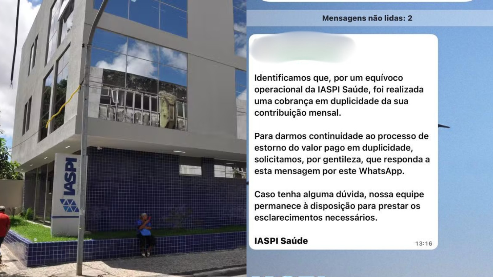 Golpe do falso reembolso: Iaspi alerta para criminosos que pedem dados de beneficiários pelo WhatsApp