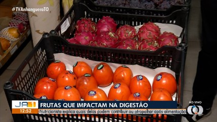 Conheça as frutas que impactam na digestão