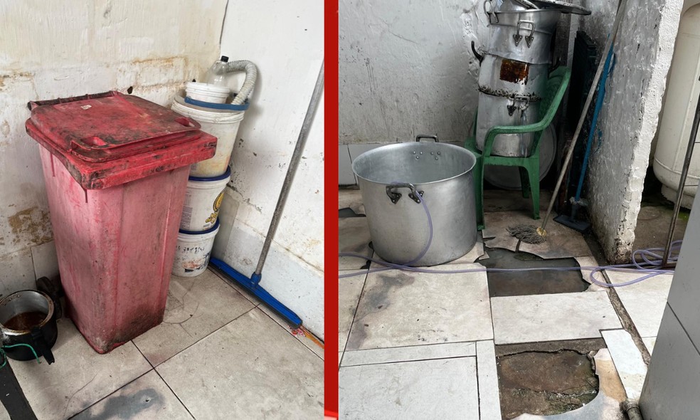 Cozinha industrial é interditada após vigilância sanitária encontrar irregularidades - Foto: Prefeitura Municipal de Feira de Santana