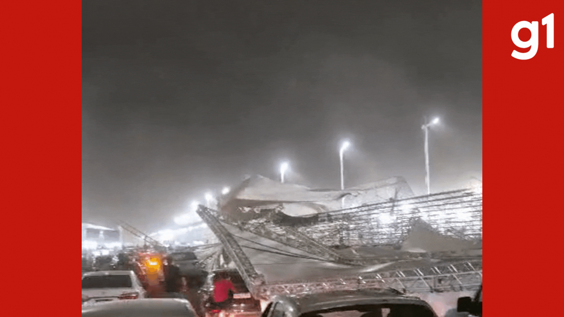 Após desabamento, MP pede suspensão do uso das arquibancadas da Stock Car em Cuiabá