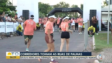 Corrida de rua reúne milhares de pessoas em Palmas