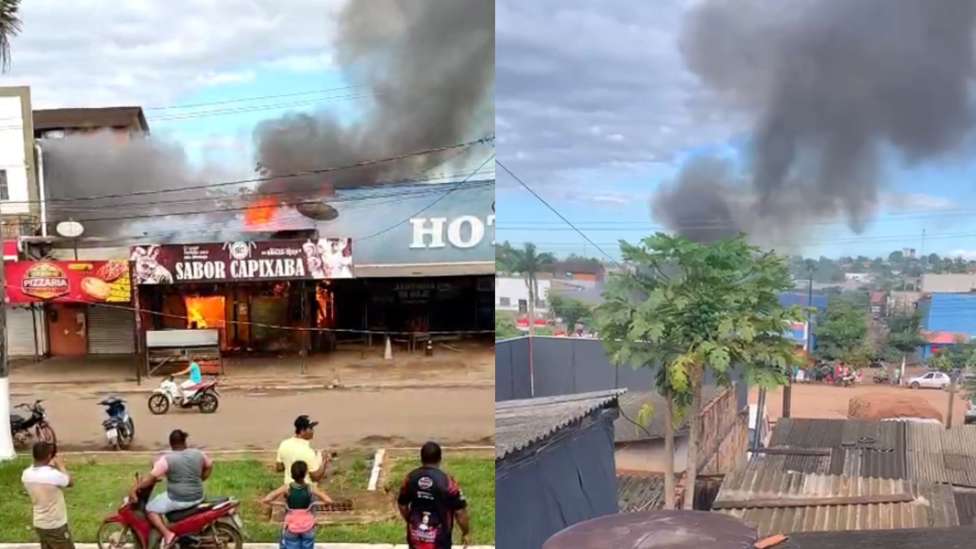 Incêndio destrói churrascaria em Novo Repartimento, no PA