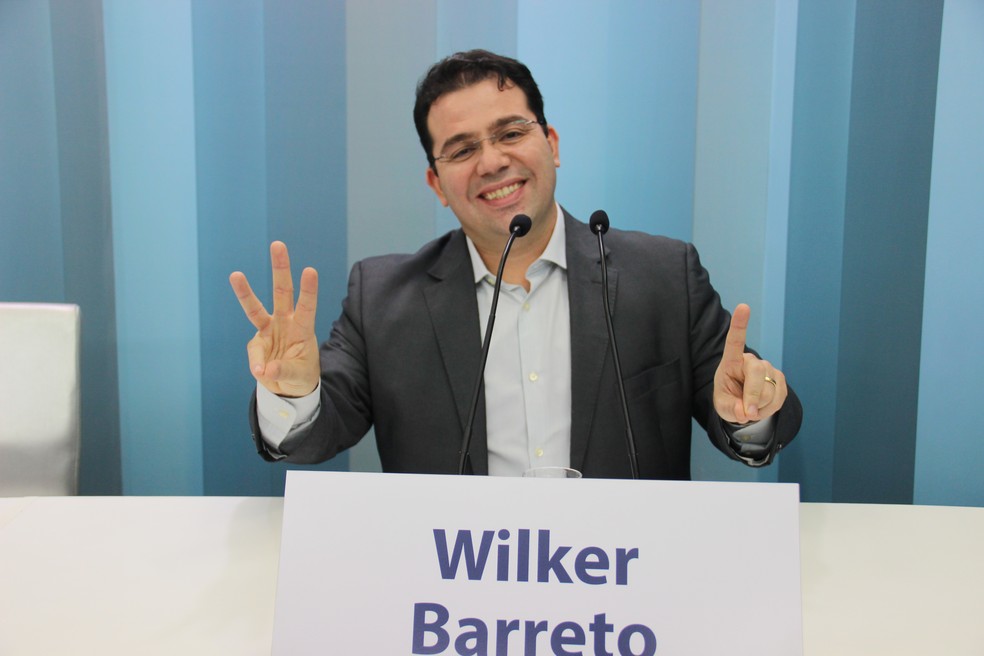 Wilker Barreto é do Mobiliza.  — Foto: Matheus Castro/Rede Amazônica
