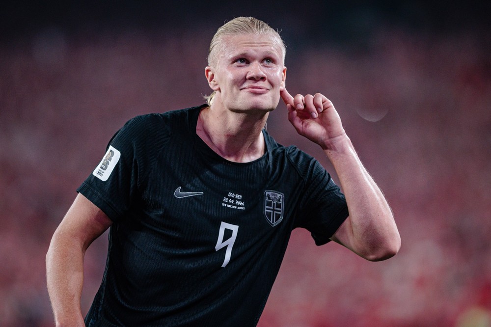 Erling Haaland consome 6 mil calorias por dia para manter a performance física e muscular