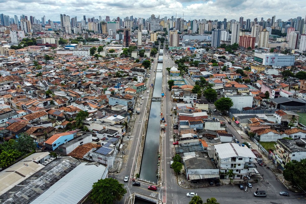 Nova Tamandaré e Parque Linear, em Belém, COP 30. — Foto: Alexandre Costa/Agência Pará
