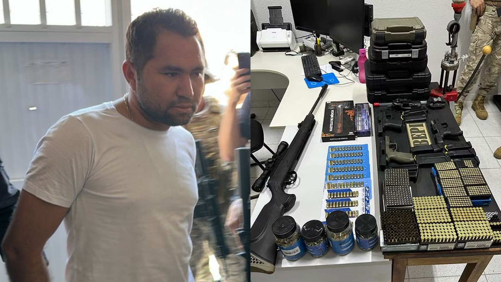 Guarda civil que matou ex-esposa e vereador mantinha sete armas e centenas de munições, diz polícia