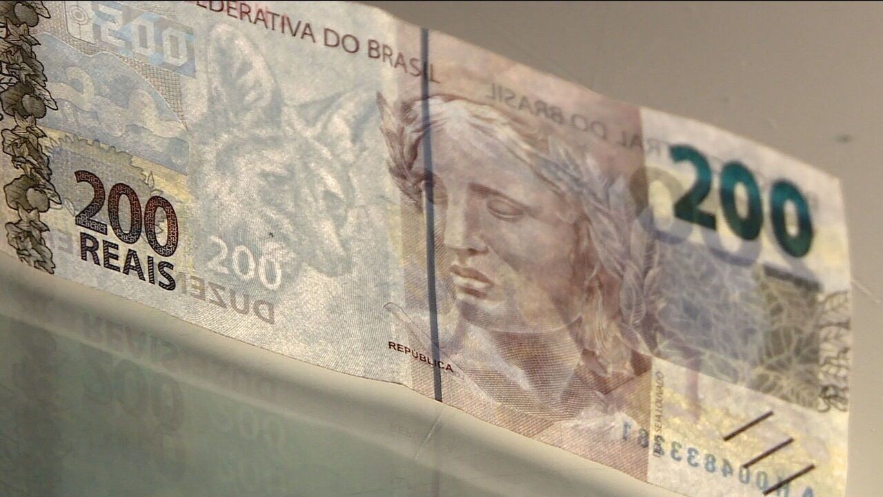 Com um ano de circulação, parte da população nunca pegou em nota de R$ 200