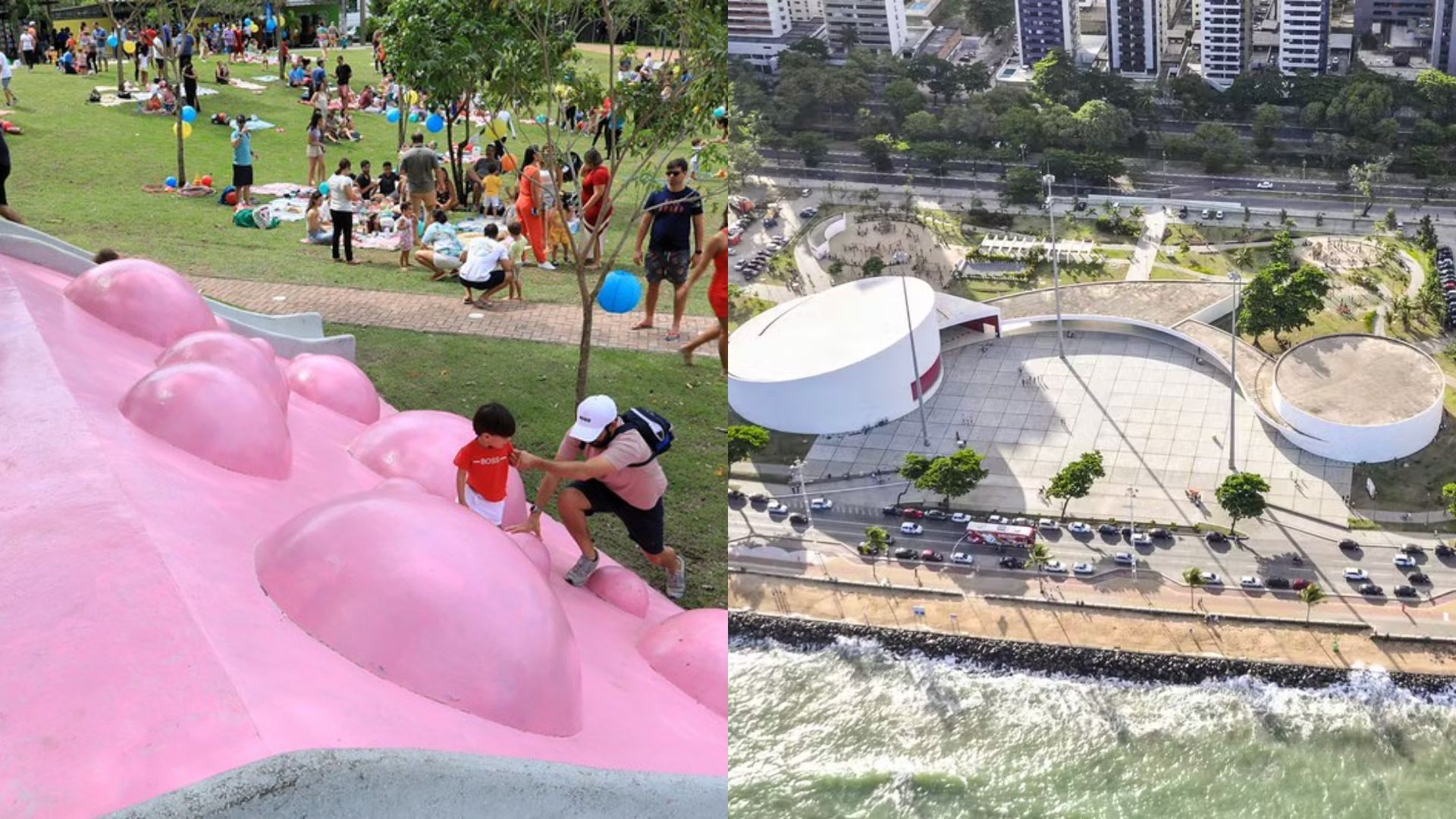 Após um ano sob gestão privada, parques Apipucos e Dona Lindu passam a cobrar estacionamento
