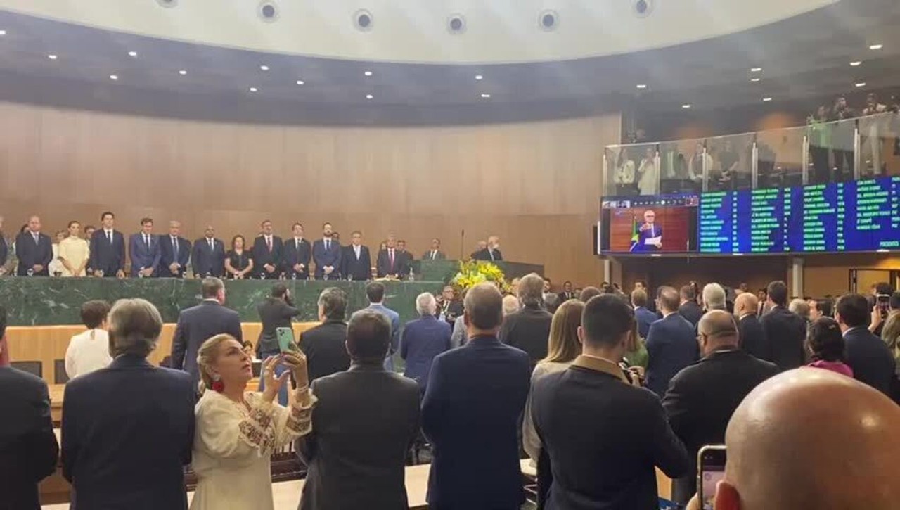 Ronaldo Caiado toma posse virtualmente para segundo mandato como ...