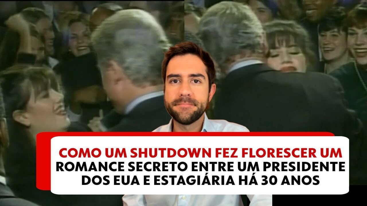 Como um shutdown fez florescer um romance secreto entre um presidente dos EUA e estagiária há 30 anos