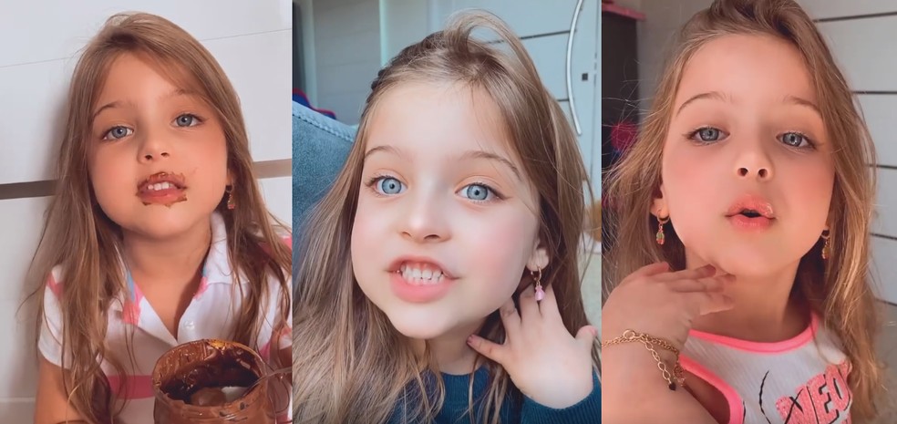 Menina de 5 anos faz sucesso com dublagens em rede sociais 