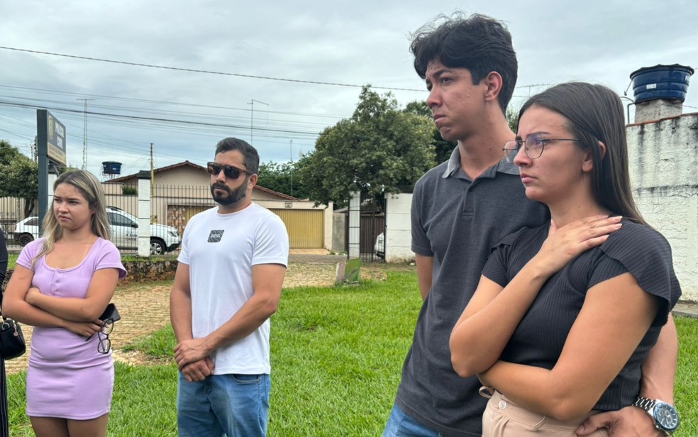 Pais tiveram bebês trocados após o nascimento em hospital de Inhumas, Goiás — Foto: Gilmara Roberto/g1 Goiás