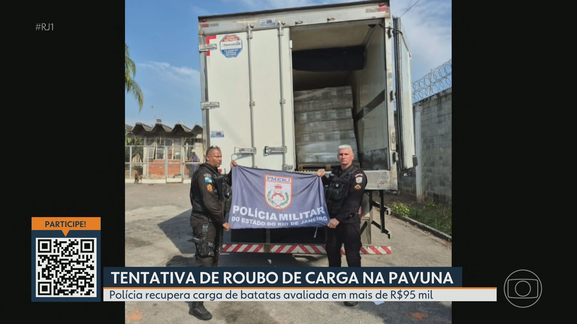 PM impede tentativa de roubo de carga na Pavuna