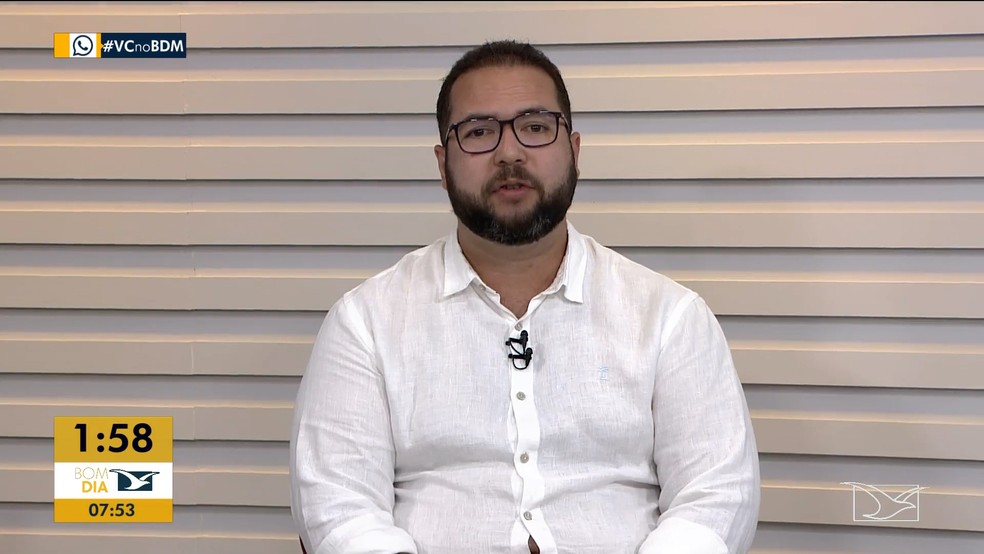 Dr. Filipe Gonçalo promete criar Farmácia Básica em Paço do Lumiar e critica descaso com profissionais da saúde — Foto: Reprodução/ TV Mirante