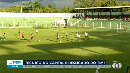 Capital desliga treinador Ricardo Lima; saiba mais