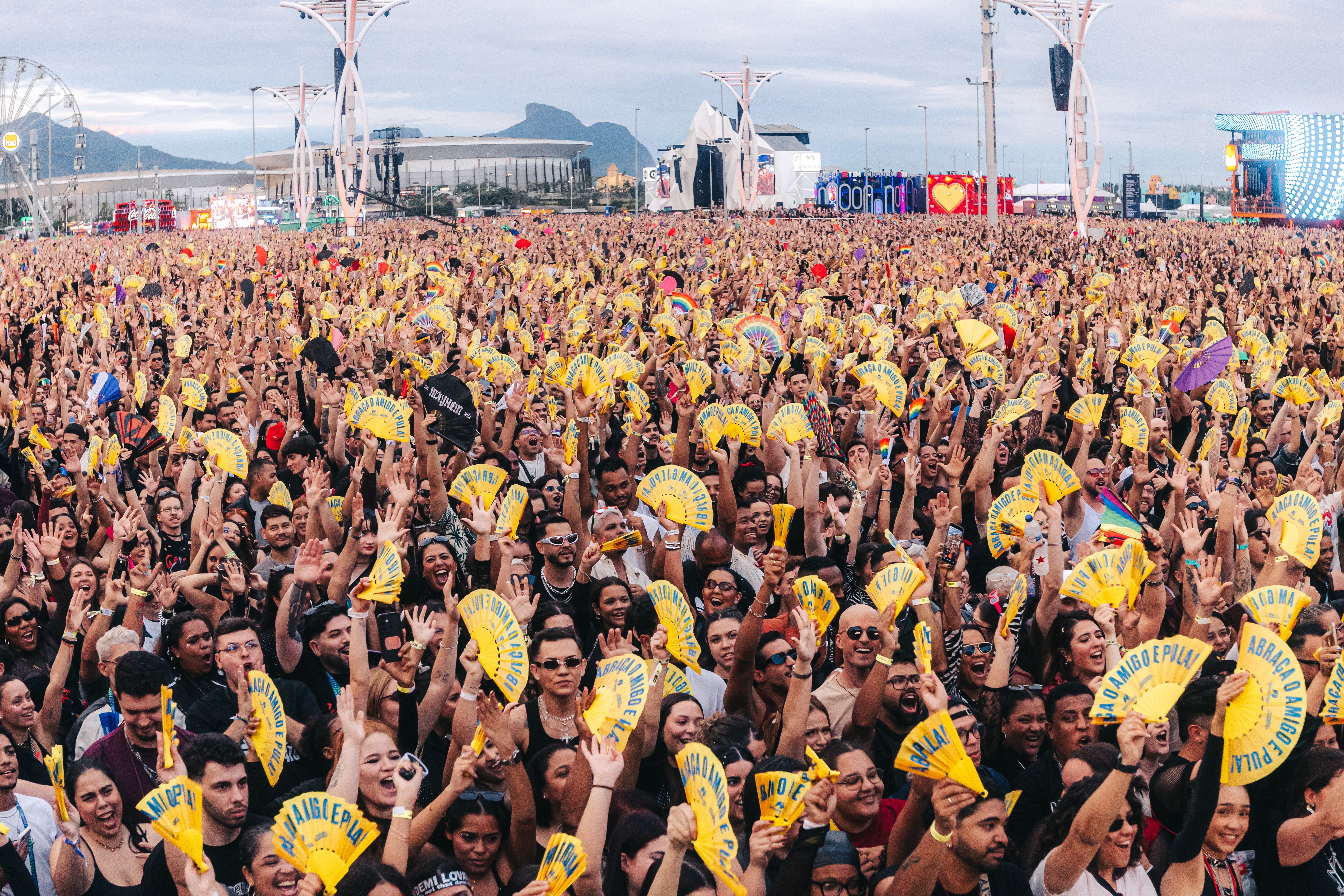 Rock in Rio: registros de crimes diminuem em 20% em relação a 2024, diz polícia