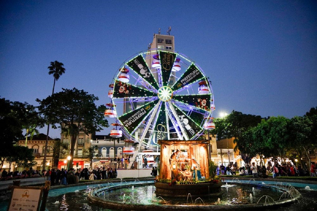Cidade da Serra Gaúcha inaugura roda-gigante em clima de Natal; saiba onde fica e como participar