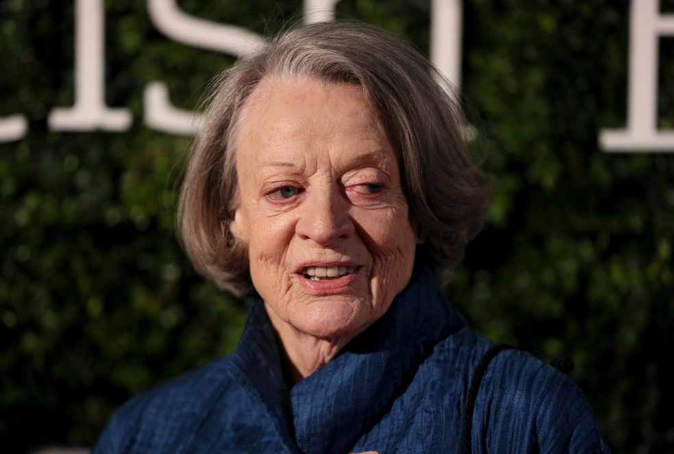 Maggie Smith no Standard British Film Awards em Londres, em 2016 — Foto: REUTERS/Neil Hall/File Photo
